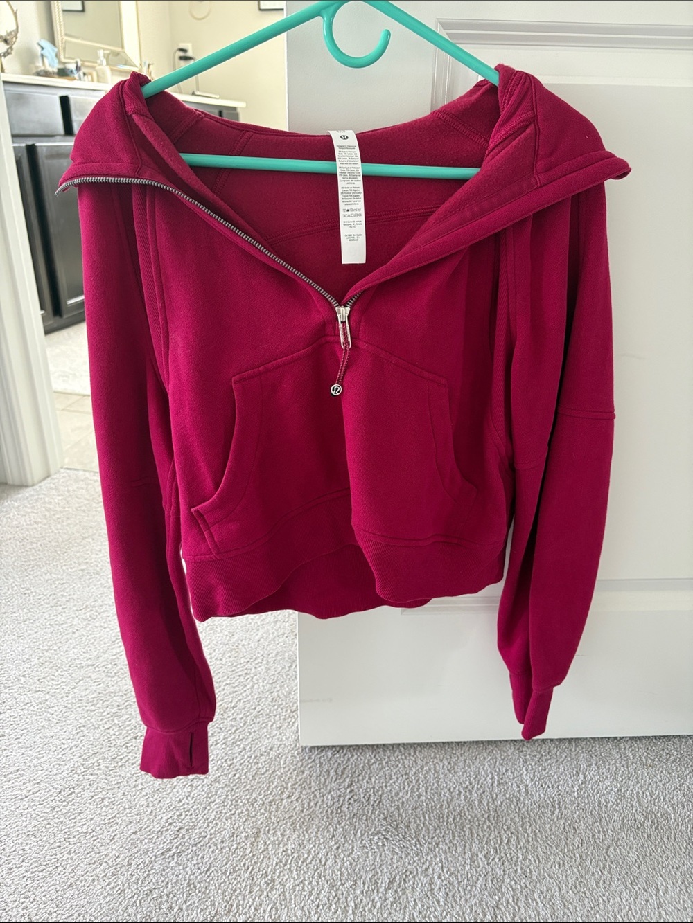 Lululemon Scuba Hoodie - Raspberry Pink